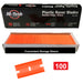Plastic Razor Blades Double Sided PB300