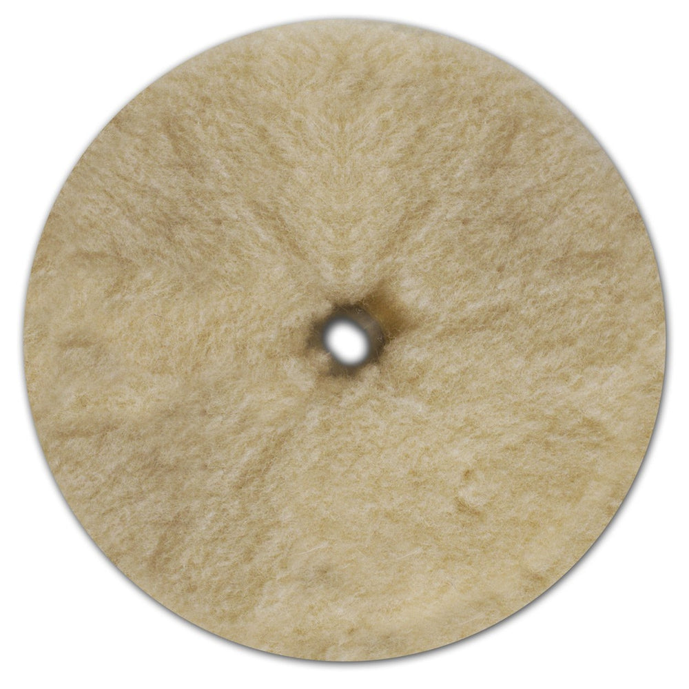 Prewashed Lambs Wool Buffing - 6.5"-Hi-Buff® Wool and Microfiber Pads-Hi Tech Industries-HB-LW650